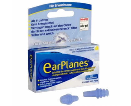 Беруши для авиаперелетов EarPlanes (Fly) Adult (для взрослых) 