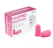 Беруши пенопропиленовые - Haspro Multi 10 пар (розовые)