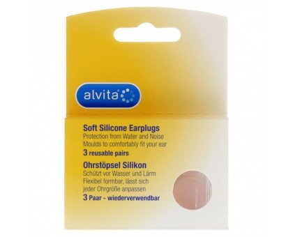 Беруши силиконовые Alvita Silikon  (3 пары)