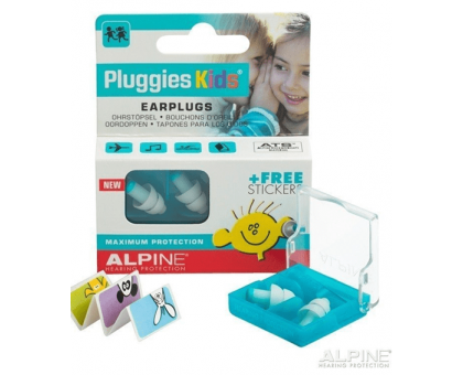 Беруши для детей Alpine PLUGGIES KIDS (универсальные)