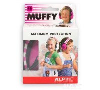 Наушники от шума для детей ALPINE MUFFY (с 2-х лет розовые)